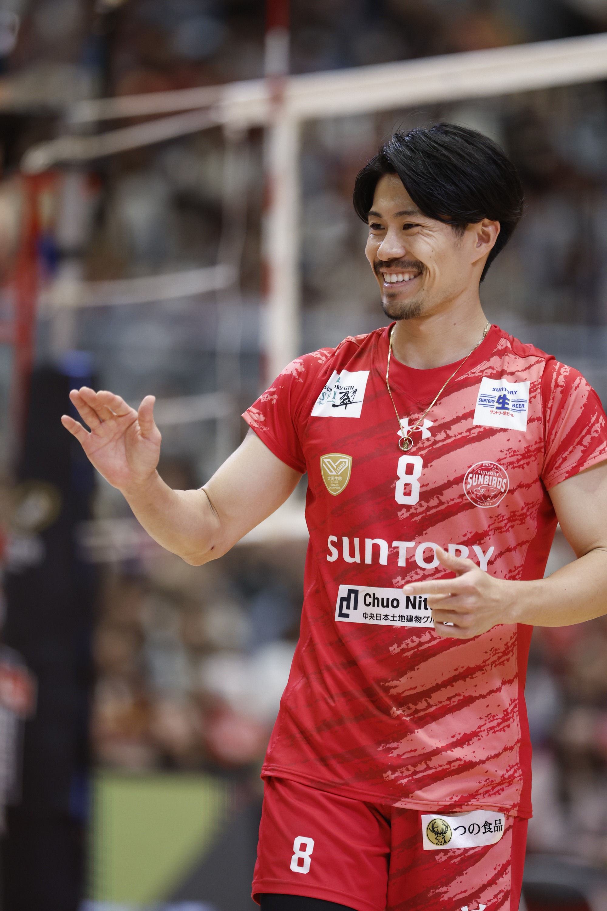 Suntory SUNBIRDS レッド タンクトップ Suntory SUNBIRDS レッド